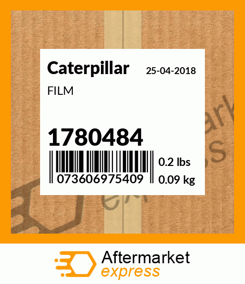 1780484 - FILM-TRADE fits Caterpillar | Price: $5.52
