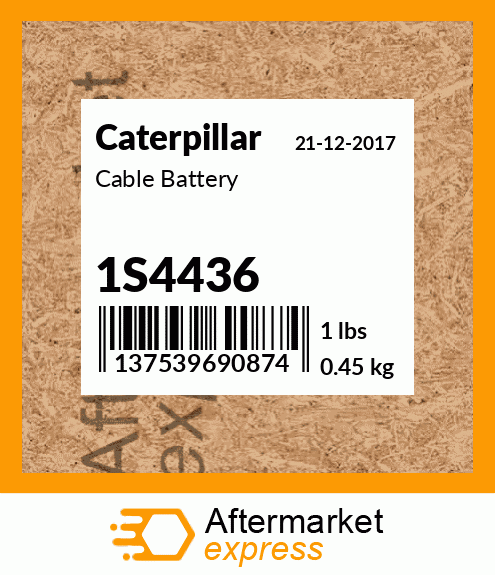 Cable Battery 1S4436