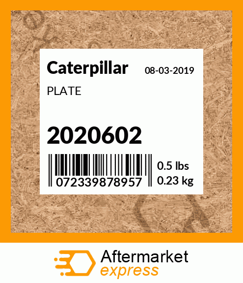 PLATE 2020602