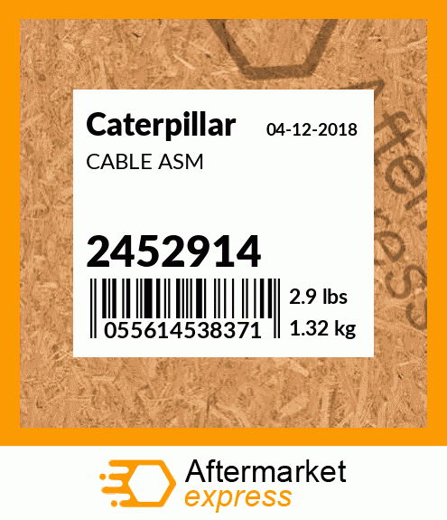 CABLE ASM 2452914