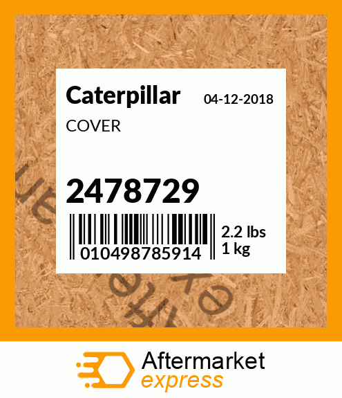 1258810 - SPIDER GP fits Caterpillar | Price: $25.81