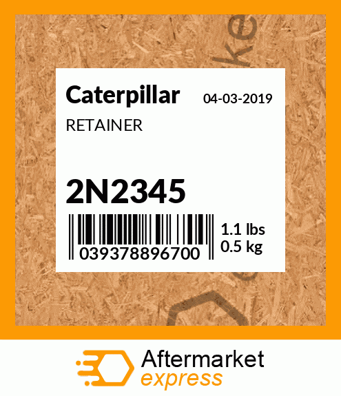 RETAINER 2N2345