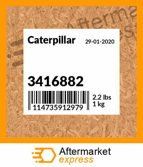 3417350 fits Caterpillar |