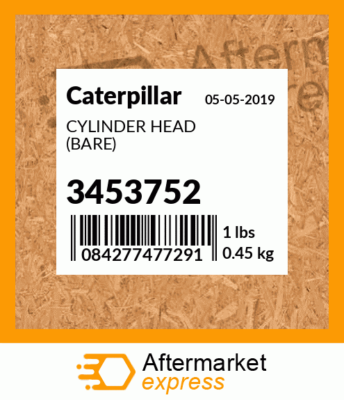 CYLINDER HEAD (BARE) 3453752