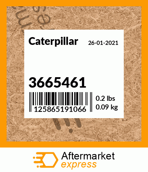 3665616 fits Caterpillar |