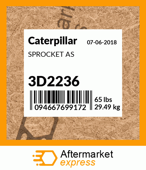 SPROCKET AS 3D2236
