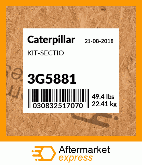 KIT-SECTIO 3G5881