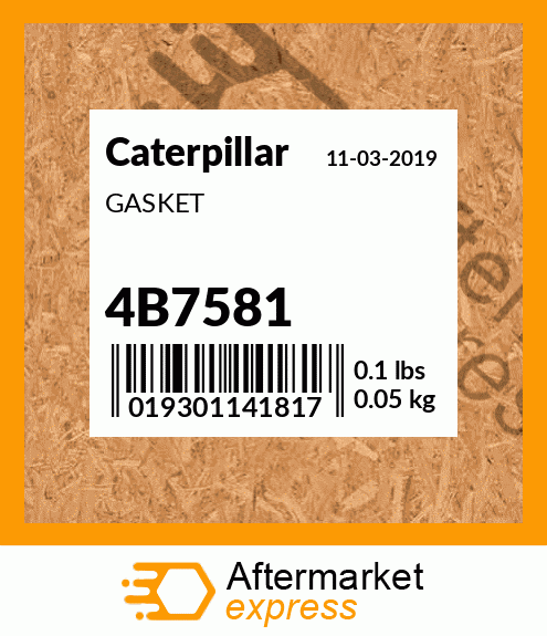 GASKET 4B7581