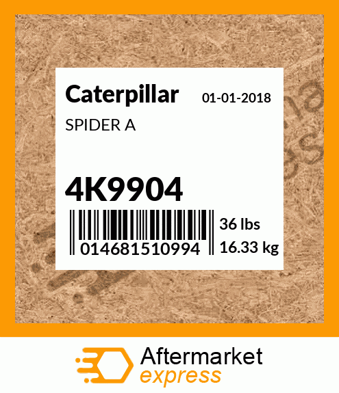 SPIDER A 4K9904