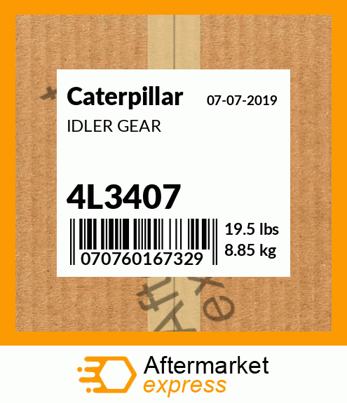 IDLER GEAR 4L3407