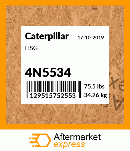 2W5536 - CORE A fits Caterpillar | Price: $140.04