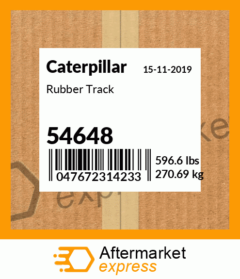 Rubber Track 54648