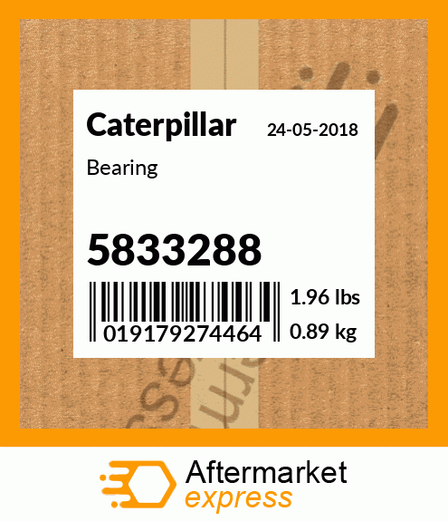 2H-6490: 75mm Minimum Internal Diameter Bearing