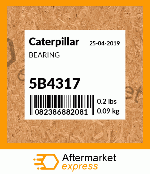 5B-4317 or 5B4317 BEARING NEW Caterpillar CAT