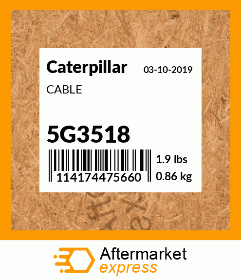 CABLE 5G3518