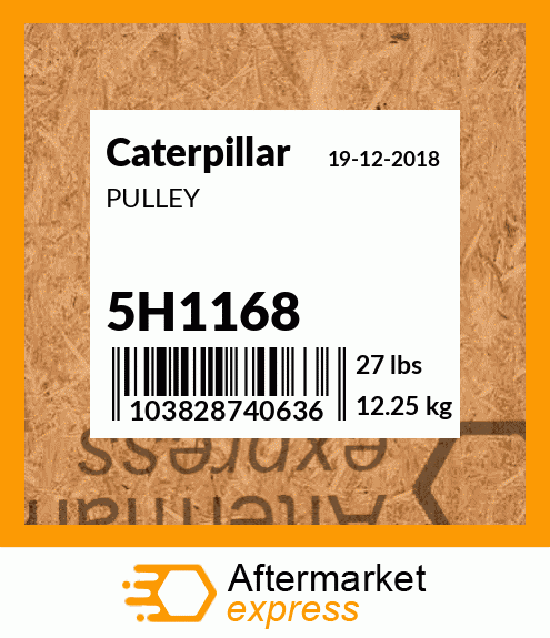 PULLEY 5H1168