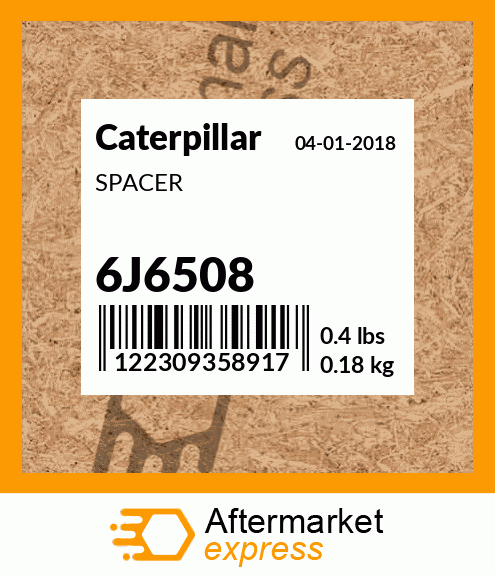 SPACER 6J6508