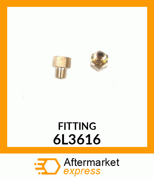 6L3616 - FITTING fits Caterpillar | Price: $0.74
