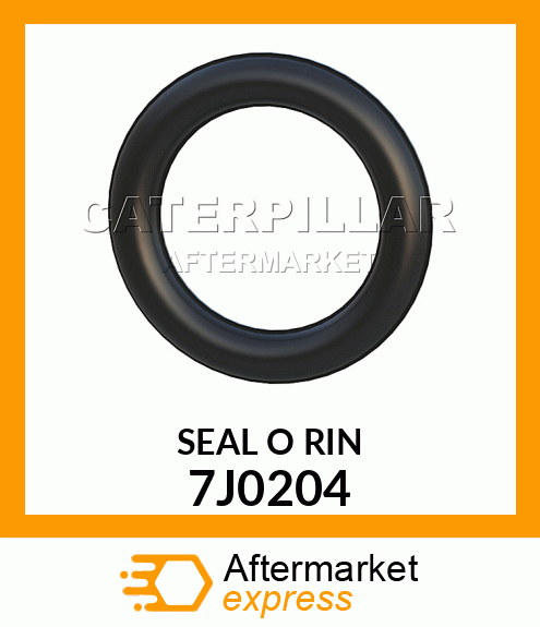 Genuine Caterpillar CAT 4K-6804 Nitrile Rubber Standard O-Ring Seal,  4K6804, NOS