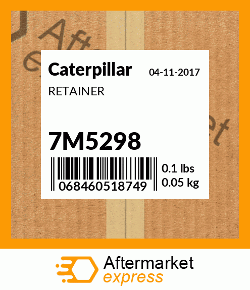 RETAINER 7M5298