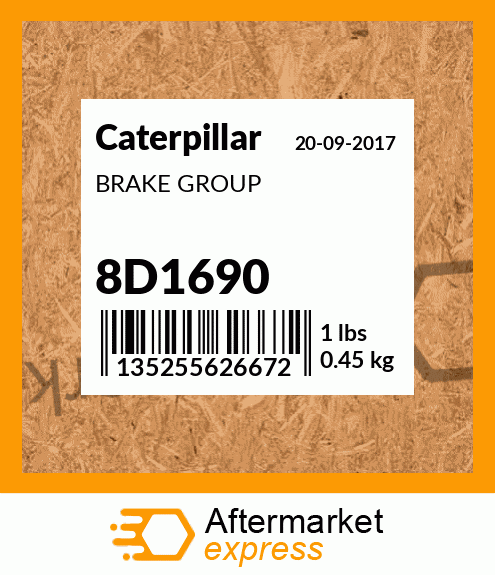 BRAKE GROUP 8D1690