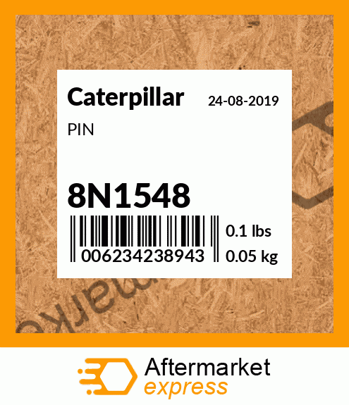 8n1548 Pin Fits Caterpillar Price 2 25