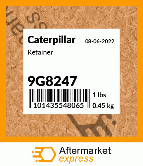 Retainer 9G8247