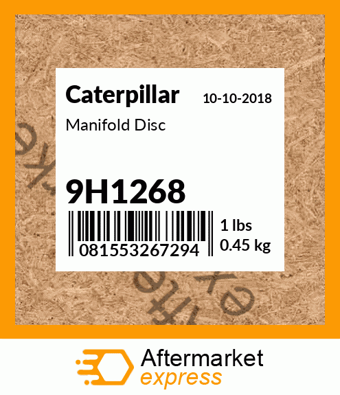 Manifold Disc 9H1268