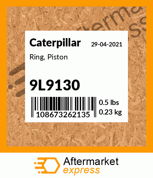 Ring, Piston 9L9130