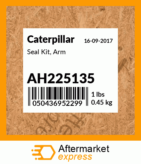 Seal Kit, Arm AH225135