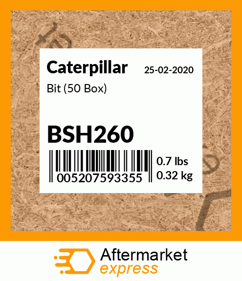 Bit (50 Box) BSH260
