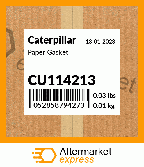 Paper Gasket CU114213