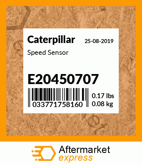 Speed Sensor E20450707