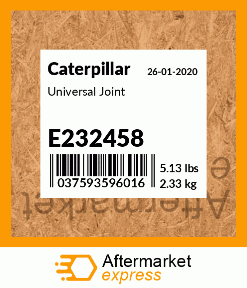 Universal Joint E232458