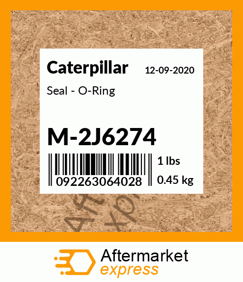 M-2K2939 - Seal - O-Ring - Gen Use Fits Caterpillar | Price: $1.53