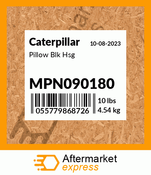 Pillow Blk Hsg MPN090180