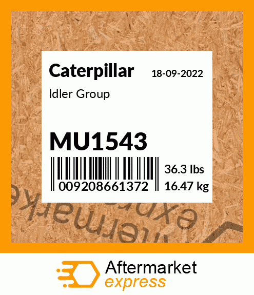 Idler Group MU1543