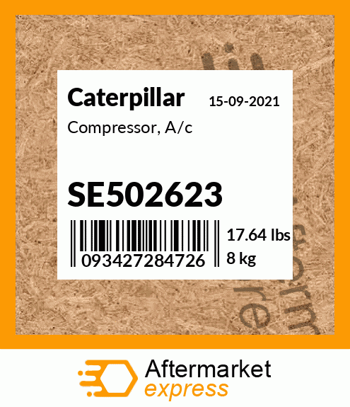 Compressor, A/c SE502623