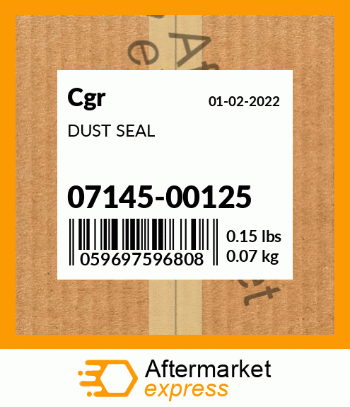 Spare part 07145-00125 + DUST SEAL