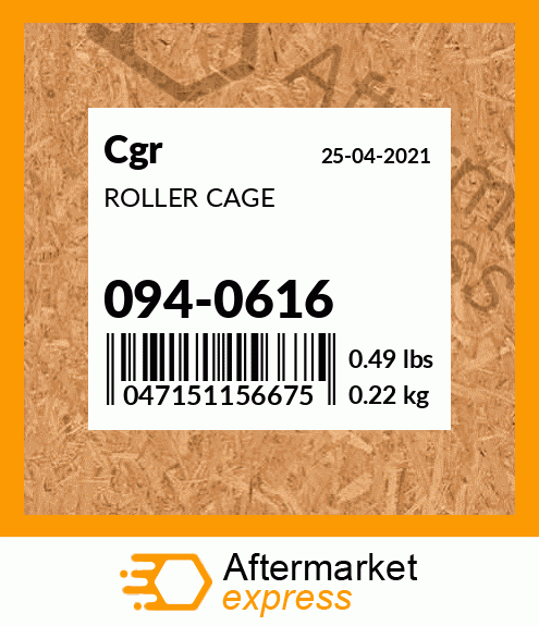 ROLLER CAGE 094-0616