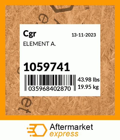 ELEMENT A. 1059741