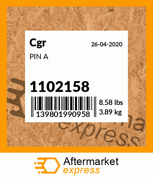PIN A 1102158