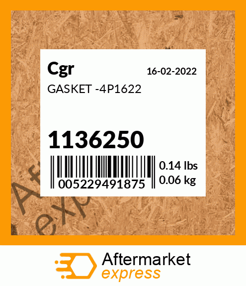 GASKET -4P1622 1136250