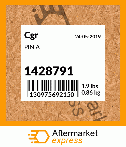 PIN A 1428791