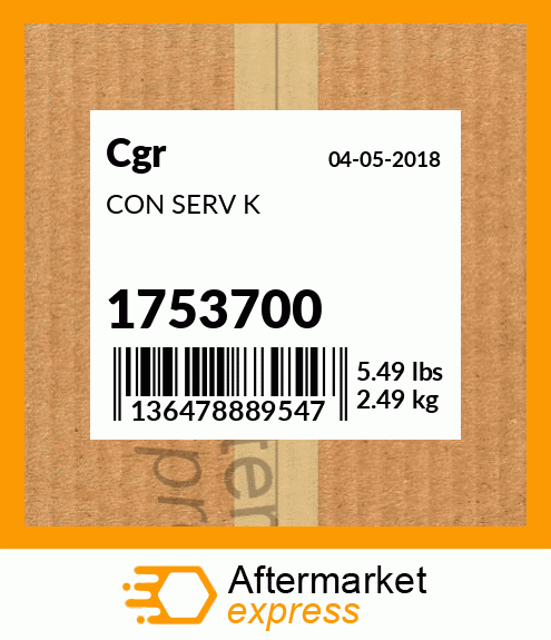 CON SERV K 1753700