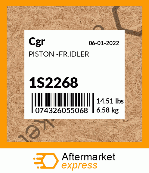 PISTON -FR.IDLER 1S2268