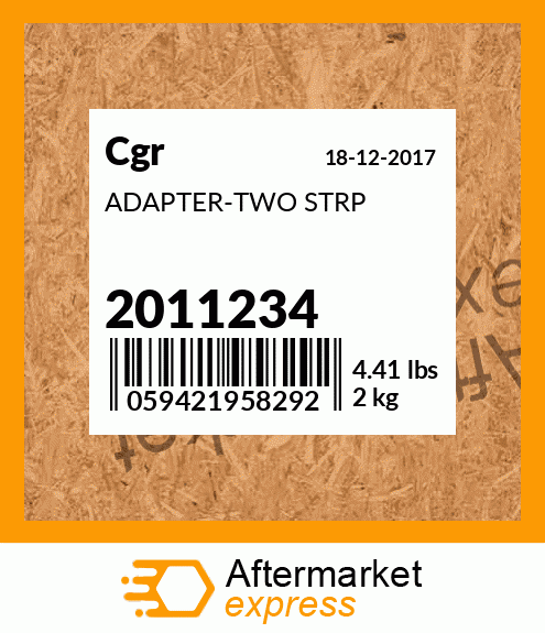 ADAPTER-TWO STRP 2011234
