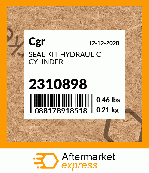 SEAL KIT HYDRAULIC CYLINDER 2310898