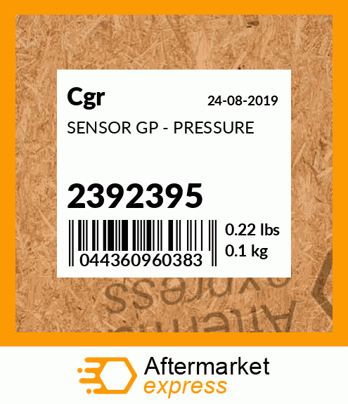 SENSOR GP - PRESSURE 2392395