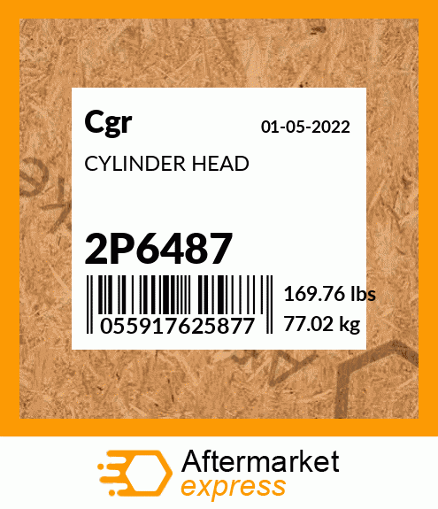 CYLINDER HEAD 2P6487